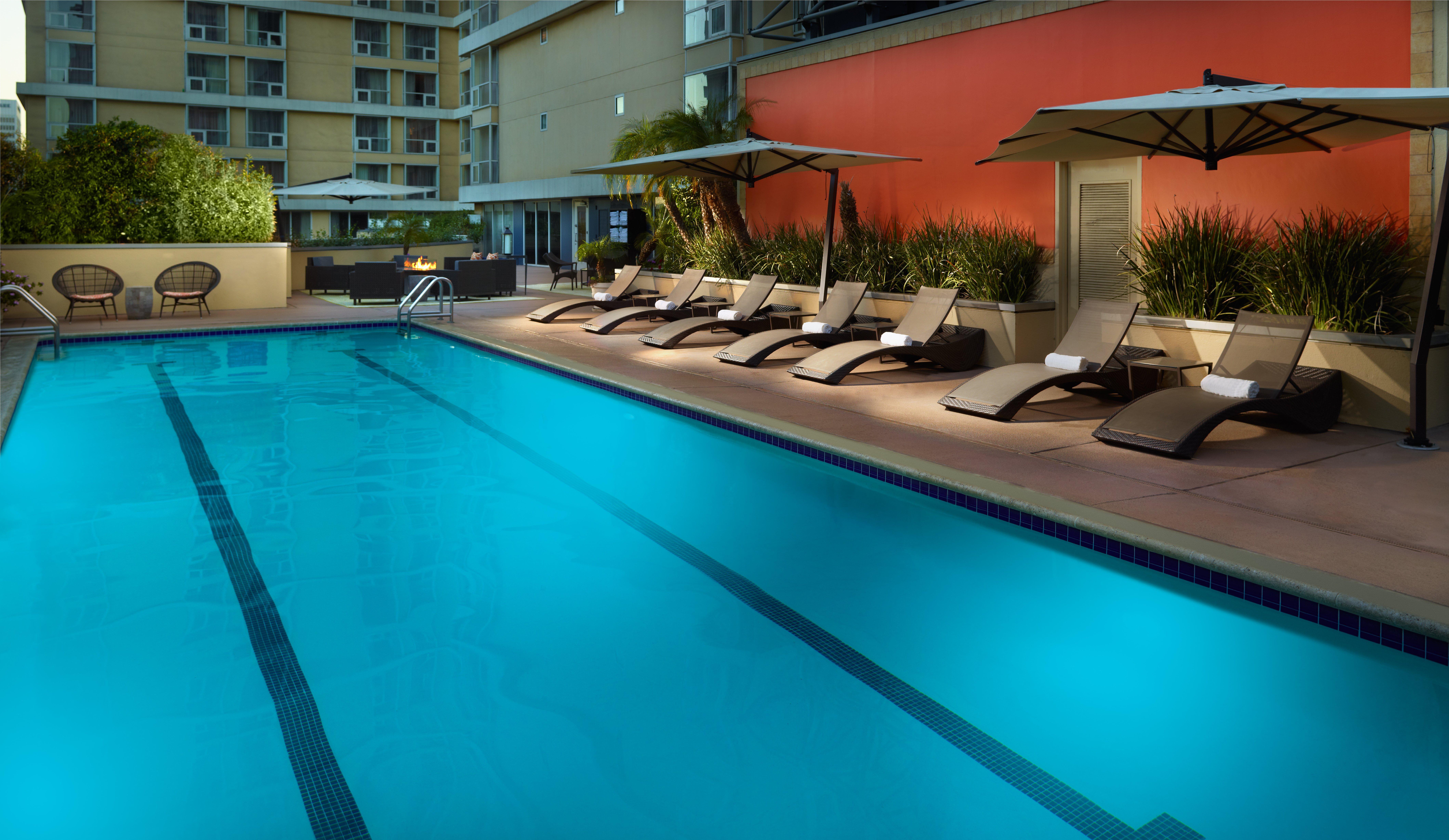 Omni Los Angeles Hotel Exterior foto